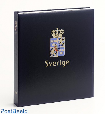 Luxe stamp album Sweden II 1970-1979