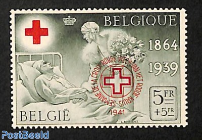 Private Red Cross Overprint