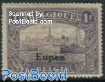 Eupen, 1Fr, Stamp out of set