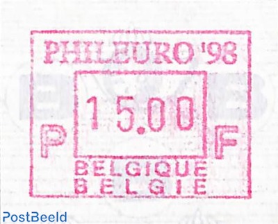 Automat stamp Phileuro 1v (face value may vary)
