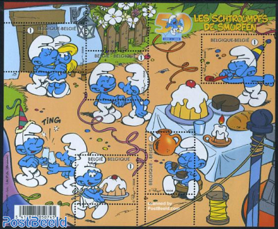 50 Years Smurfs 5v m/s