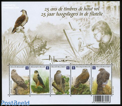 25 Years birdstamps s/s