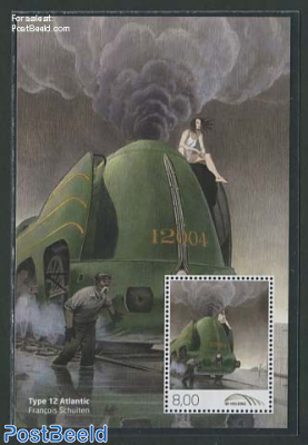 Railway stamps, Type 12 Atlantic s/s