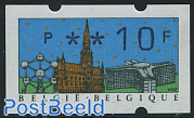 Automat stamp Brussels 1v Belgie-Belgique