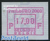 Automat stamp Phileuro 1v