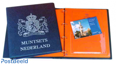 Rijksmuntsets album 1976/1980 + slip case blue