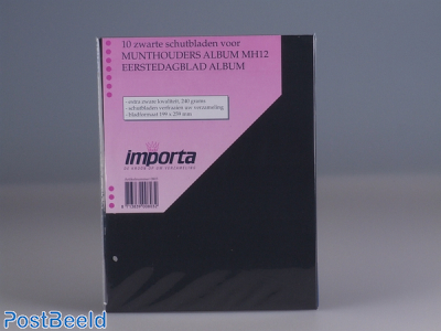 Importa Black Interleaves (240x275mm)