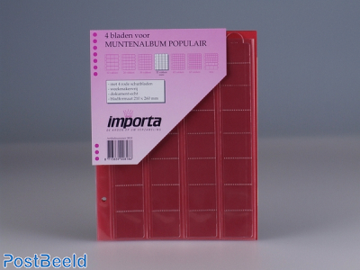 Importa Coin Pages Popular - 32 Pockets