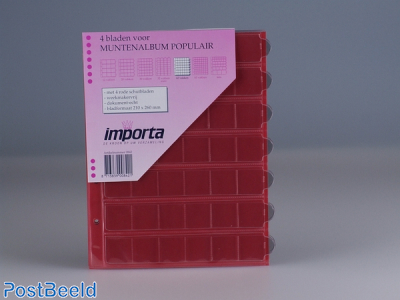 Importa Coin Pages Popular - 42 Pockets