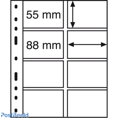 Leuchtturm Optima 4C Leaves (8 pockets) 10x