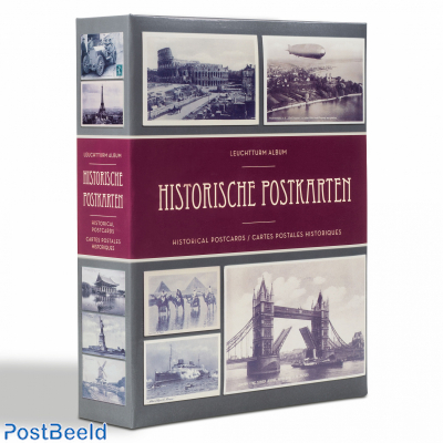 Album for 200 historic postcards