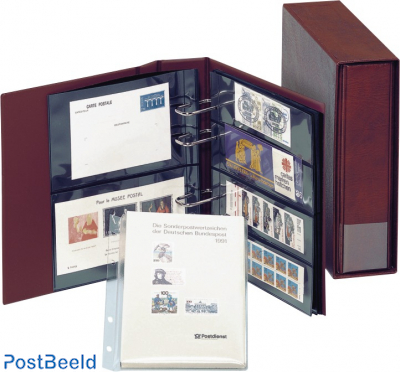 Lindner Multi Collect Binder + cassette bordeaux