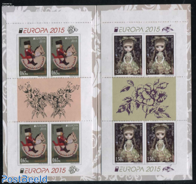 Europa, Old Toys booklet