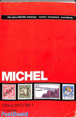 Michel catalogue Asia 9.1, China, 2013 edition