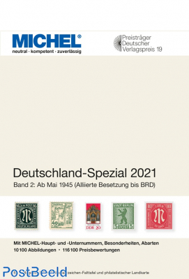 Michel catalog Germany Special 2021 - Volume 2