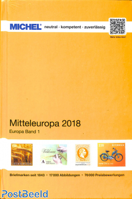 Michel Central Europe 2018 (Mitteleuropa)