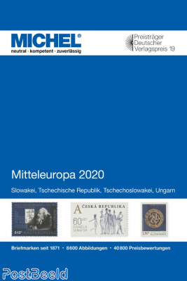 Michel catalogue E2, Hungary, Czech rep., Slovakia, Czechoslovakia, 2020 edition
