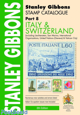 Stanley Gibbons Europe Volume 8: Italy and Switzerland