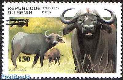 buffalo, overprint