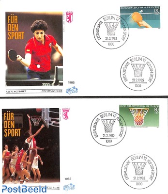 Sports 2v, FDC