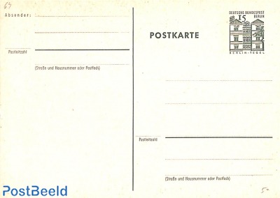 Postcard 15pf