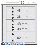 5 pages Safe dual Blanco, 190x48+38+48+38+60mm