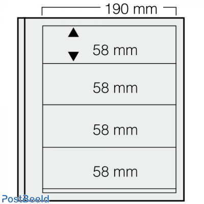 5 pages Safe dual Blanco, 4x190x58mm