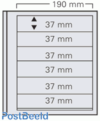 5 pages Safe dual Blanco, 6x190x37mm