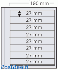 5 pages Safe dual Blanco, 8x190x27mm