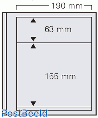 5 pages Safe dual Blanco, 190x63+155mm