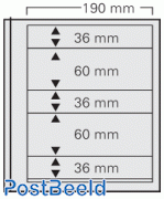 5 pages Safe dual Blanco, 190x36+60+36+60+36mm