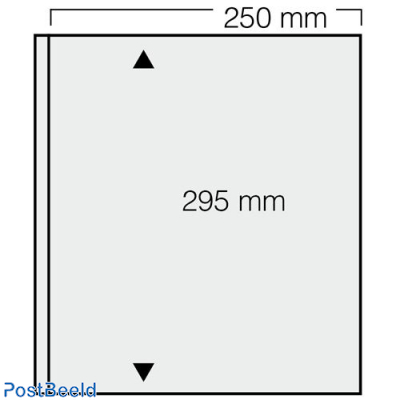 5 leaves Garant black 1x250x295mm