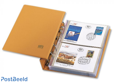 Safe Compact album brown for letters incl. 20 sheets