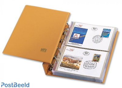 Safe Compact album brown for letters