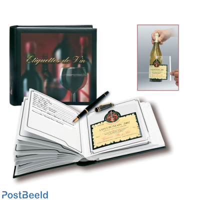 Album for 30 winelabels including s/a foil