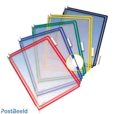 Tarifold Stainless Steel pivoting pocket brown A4 (without tab) 