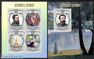 Georges Seurat 2 s/s,