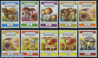Mushrooms 10v