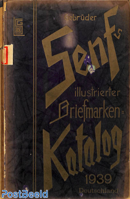 Senf, illustrierter Briefmarken Katalog Deutschland 1939