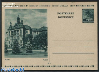 Illustrated Postcard 60h, Pilsen