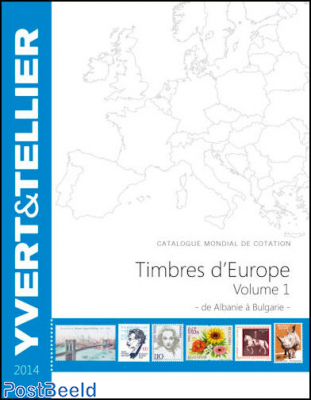 Yvert et Tellier Tome 1 - catalogue des timbres de France 2024