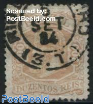 200R, brownish pink, Stamp out of set