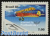 Airmail service 1v