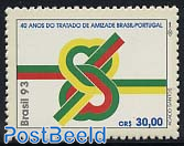 Portuguese friendship 1v, joint issue Portugal