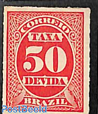 Postage due, 50R, Stamp out of set