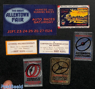 Promotional seals on Auto events