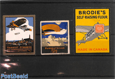 Lot with seals, aviation