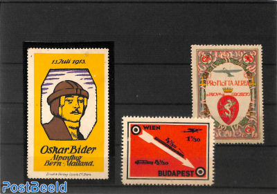 Lot with seals, Aviation