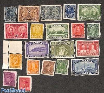 Lot classic Canada *, some 2nd choice