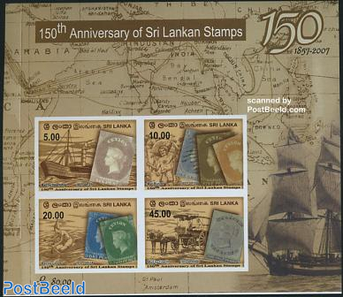 150 Years stamps s/s imperforated